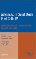 Cover: Advances in Solid Oxide Fuel Cells IV, Volume 29, Issue 5 - Wiley