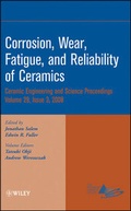 Cover: Corrosion, Wear, Fatigue, and Reliability of Ceramics, Volume 29, Issue 3 - Wiley