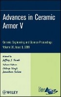 Enlarge image Cover: Advances in Ceramic Armor V, Volume 30, Issue 5 - Wiley
