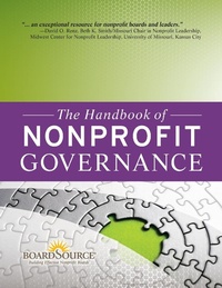 Enlarge image Cover: The Handbook of Nonprofit Governance - Jossey-Bass