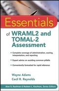 Cover: Essentials of WRAML2 and TOMAL-2 Assessment - Wiley