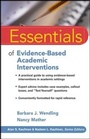 Cover: Essentials of Evidence-Based Academic Interventions - Wiley