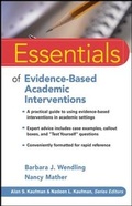 Cover: Essentials of Evidence-Based Academic Interventions - Wiley