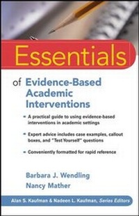 Enlarge image Cover: Essentials of Evidence-Based Academic Interventions - Wiley