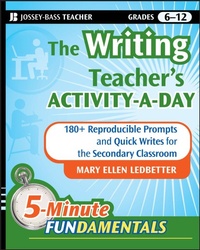 Enlarge image Cover: The Writing Teacher's Activity-a-Day - Jossey-Bass