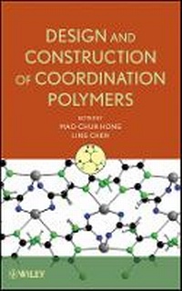 Enlarge image Cover: Design and Construction of Coordination Polymers - Wiley