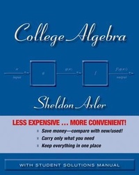 Enlarge image Cover: College Algebra - Wiley