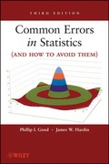 Cover: Common Errors in Statistics (and How to Avoid Them) - Wiley