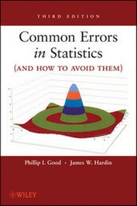 Enlarge image Cover: Common Errors in Statistics (and How to Avoid Them) - Wiley