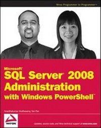 Abbildung von: Microsoft SQL Server 2008 Administration with Windows PowerShell - Wrox Press