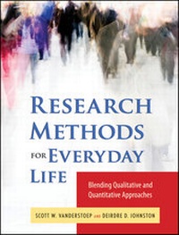 Enlarge image Cover: Research Methods for Everyday Life - Jossey-Bass