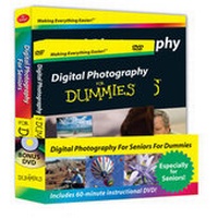 Abbildung von: Digital Photography For Seniors For Dummies DVD+Book Bundle - Wiley
