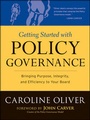 Cover: Getting Started with Policy Governance - Jossey-Bass