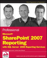 Abbildung von: Professional Microsoft SharePoint 2007 Reporting with SQL Server 2008 Reporting Services - Wrox Press