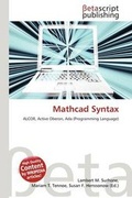 Cover: MathCAD Syntax - Betascript Publishing