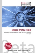Cover: Macro Instruction - Betascript Publishing