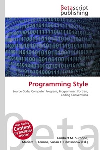 Enlarge image Cover: Programming Style - Betascript Publishing