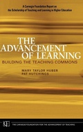 Cover: The Advancement of Learning - Jossey-Bass