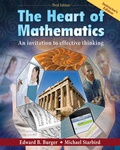 Cover: Heart of Mathematics 3rd Edition Instructor's Edition - Wiley