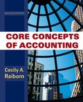 Cover: Core Concepts of Accounting - Wiley