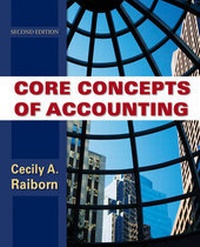 Enlarge image Cover: Core Concepts of Accounting - Wiley