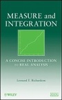 Cover: Measure and Integration - A Concise Introduction Real Analysis - Wiley