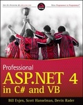 Cover: Professional ASP.NET 4 in C# and VB - Wrox Press