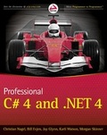 Cover: Professional C# 4.0 and .NET 4 - Wrox Press