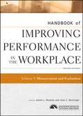 Cover: Handbook of Improving Performance in the Workplace, Volume 3, Measurement and Evaluation - Pfeiffer