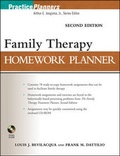 Cover: Family Therapy Homework Planner - Wiley