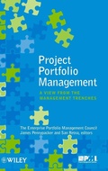 Cover: Project Portfolio Management - Wiley