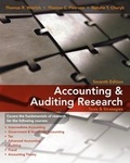 Cover: Accounting & Auditing Research - Wiley
