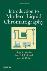 Abbildung von: Introduction to Modern Liquid Chromatography - Wiley