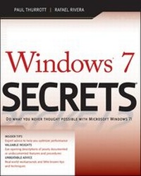 Enlarge image Cover: Windows 7 Secrets - Wiley