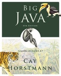 Cover: Big Java - Wiley