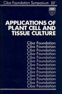 Enlarge image Cover: Applications of Plant Cell and Tissue Culture - Wiley