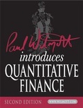 Cover: Paul Wilmott Introduces Quantitative Finance - Wiley