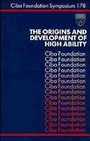 Cover: The Origins and Development of High Ability - Wiley