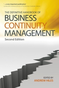 Abbildung von: The Definitive Handbook of Business Continuity Management - Wiley