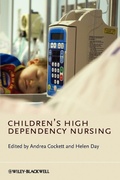 Cover: Children's High Dependency Nursing - Wiley