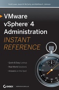 Cover: VMware vSphere 4 Administration Instant Reference - Wiley