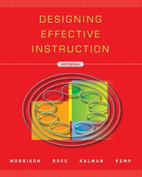 Enlarge image Cover: Designing Effective Instruction - Wiley
