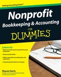 Cover: Nonprofit Bookkeeping and Accounting For Dummies - Wiley