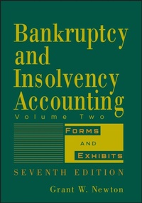 Abbildung von: Bankruptcy and Insolvency Accounting, Volume 2 - Wiley