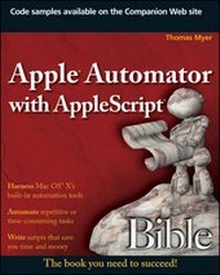 Enlarge image Cover: Apple Automator with AppleScript Bible - Wiley