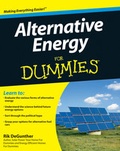 Cover: Alternative Energy For Dummies - Wiley