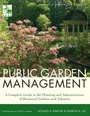 Cover: Public Garden Management - Wiley