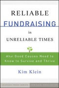 Cover: Reliable Fundraising in Unreliable Times - Jossey-Bass