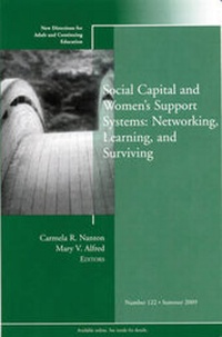 Enlarge image Cover: Social Capital and Women's Support Systems: Networking, Learning, and Surviving - Jossey-Bass