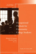Cover: Occupational Outlook for Community College Students - Jossey-Bass